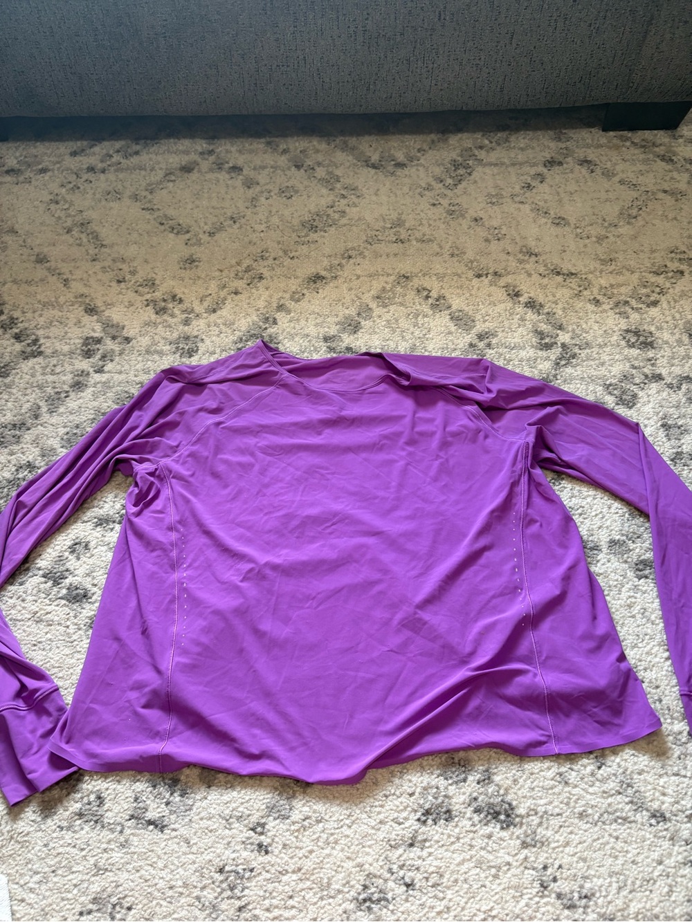 lululemon athletica Purple Long-Sleeve Performance Tee